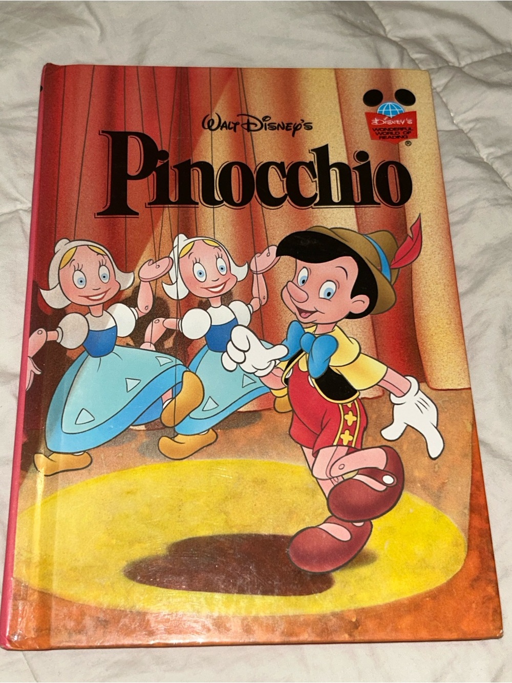 Walt Disney's Wonderful World Of Reading, Pinocchio, Hardcover, 2000
